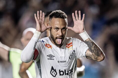 Después de 12 años, Neymar marcó gol con el Santos