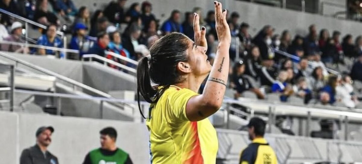 Catalina Usme llegó a 61 goles con la Selección Colombia: le marcó a Australia en la SheBelieves Cup 2025