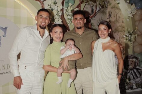 Luis Díaz eligió a Daniel Muñoz como padrino de Fernando: el bautizo del pequeño los convirtió en compadres